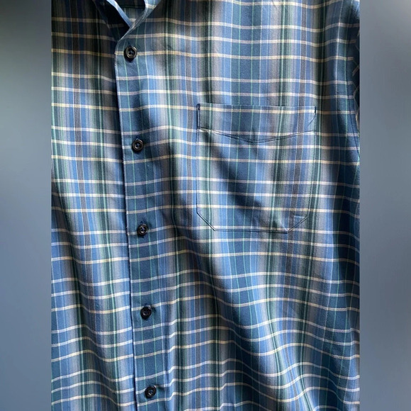 Tommy Bahama silk  cotton collar button up long sleeved shirt Sz XXL - Picture 3 of 9